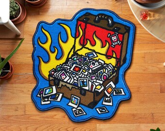 Polaroid Gift, Polaroid Flame Photo Instant Camera Suitcase Mini Rug wall hanging