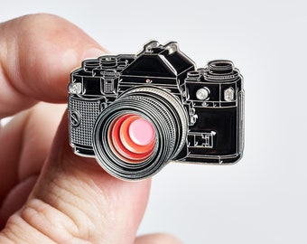 Canon A1 F1 SLR 35mm Film Camera Enamel Pin