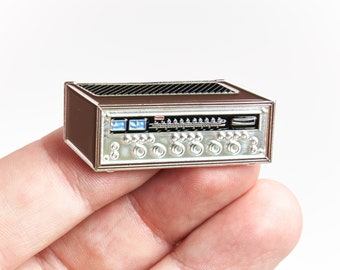 Marantz 2270 2275 Vintage Stereo Receiver Enamel Lapel Pin Badge
