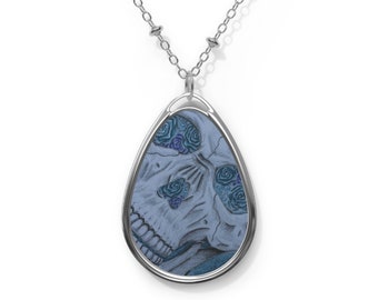 Inner Beauty" Oval Necklace