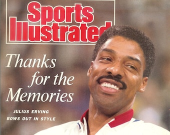 Vintage May 4, 1987 Sports Illustrated Magazines Thanks for the Memories 76ers Julius Erving (Vintage Sports Magazines Magazine Memorabilia)