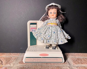 Vintage 1993 Victorian “Passport to Fantasy Land” Doll (Mary Quite Contrary - New Bright Industrial Co.) - Victorian Doll 1990s Doll
