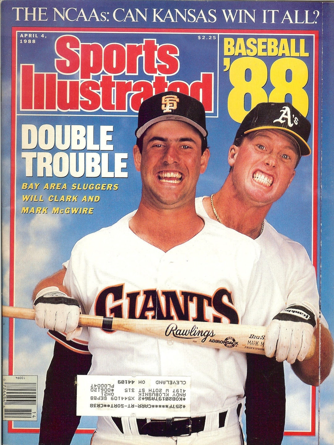 Vintage April 4 1988 Sports Illustrated Magazines Double Etsy