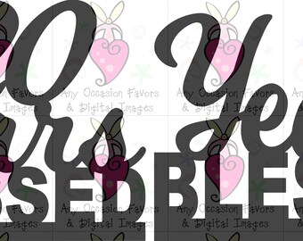 Adorno para tarta o pieza central de 20 años de bendición