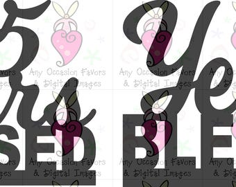 Adorno para tarta o centro de mesa con la bendición de 25 años