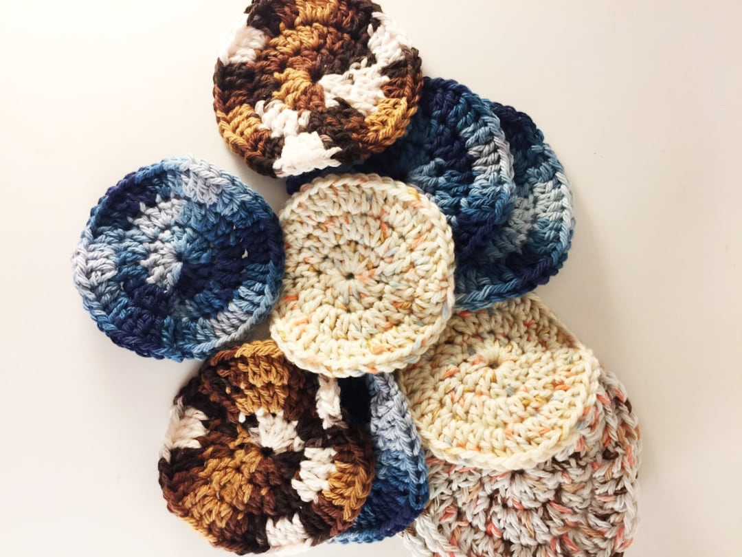 Face Cloth Set of 3 / Crocheted Cloth / Bridesmaid Gift / Etsy