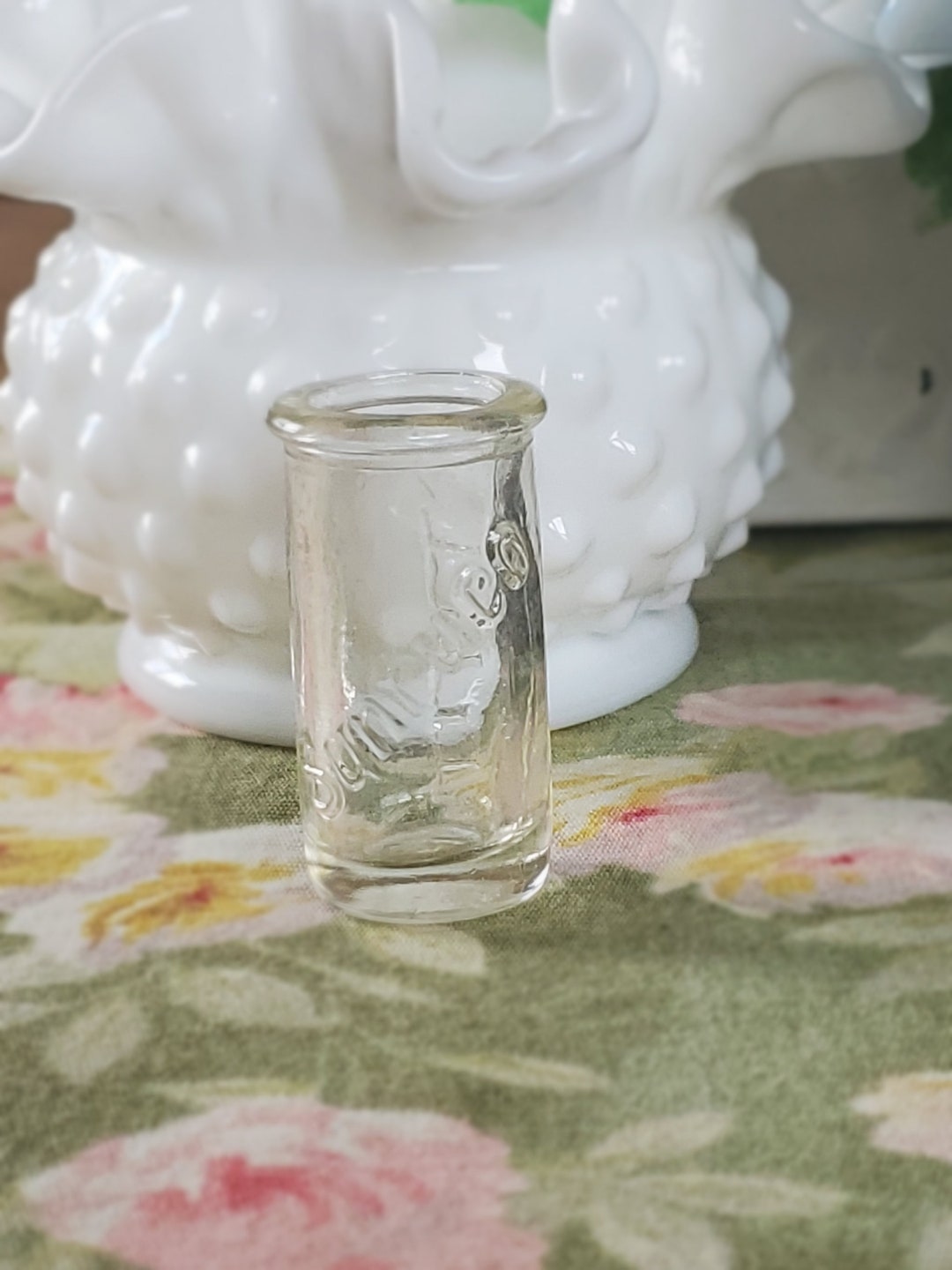 Vintage Sunruco Glass Baby Doll Bottle Glass Only Etsy