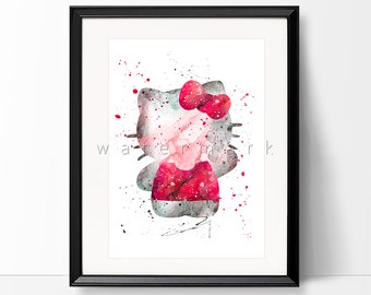 hello kitty print etsy