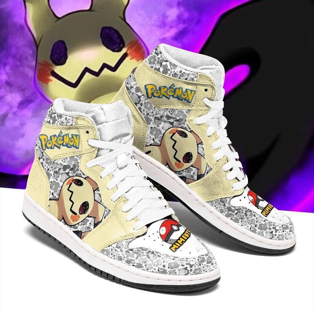 Mimikyu Sneakers Custom Mid Top Shoes