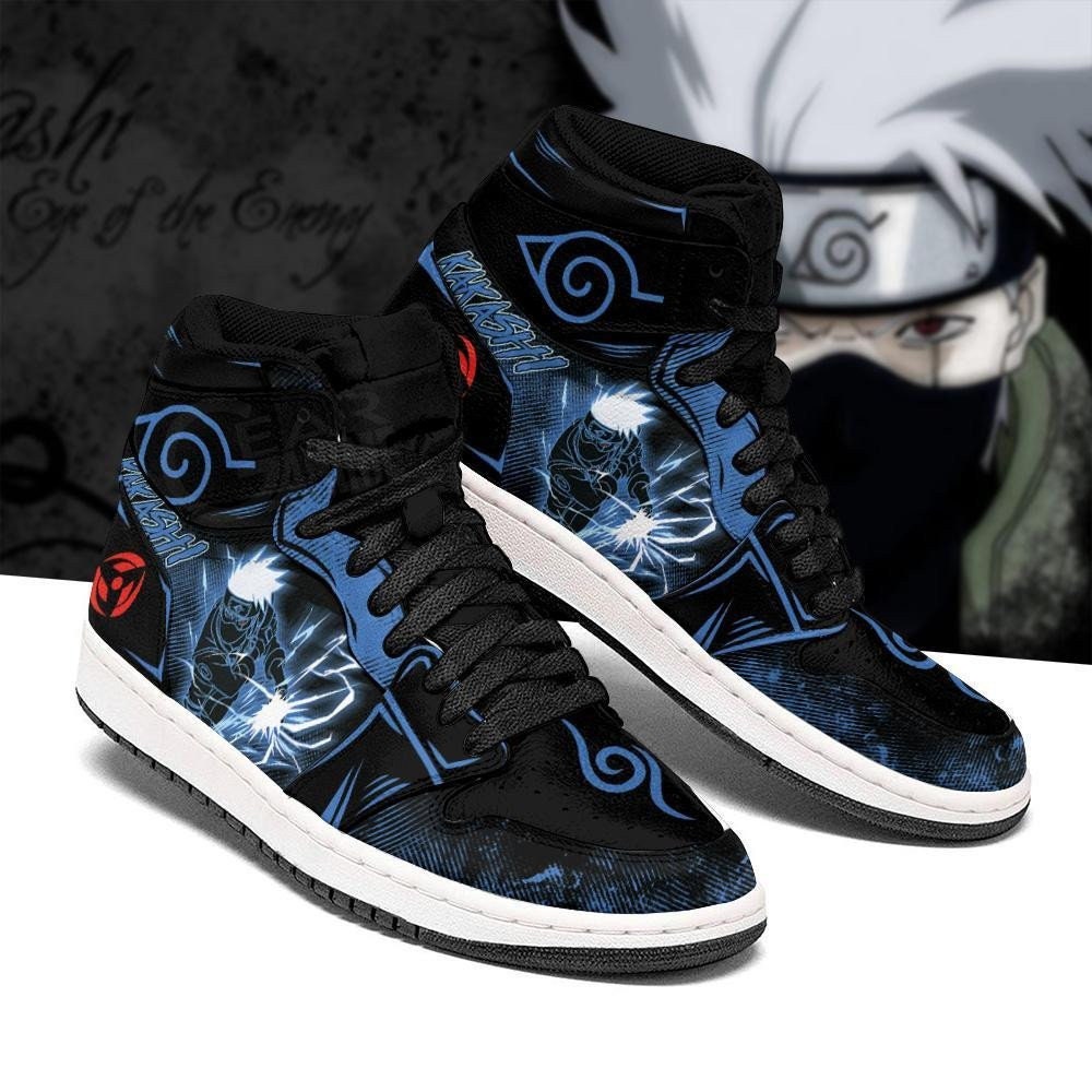 Hatake Kakashi Anime Jd1s Sneakers Custom Lightning Blade For Fans