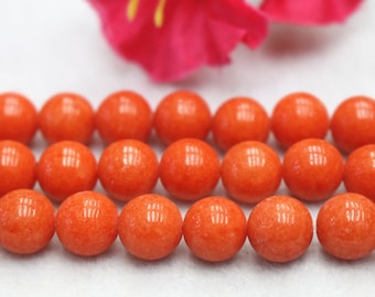 smooth round Beads,4mm 6mm 8mm 10mm 12mm Candy Jade Beads,Jade Beads 15 per strand purple Mountain Jade Beads