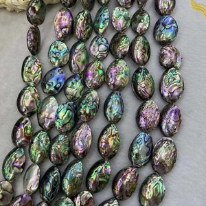 Natural Abalone Mosaic Beads,14x23mm 20x30mm DIY Accessories necklace,earrings