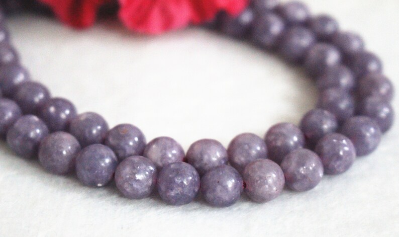 Natural purple Tourmaline Beads,6mm 8mm 10mm 12mm purple Tourmaline Smooth and Round Beads,Tourmaline Beads.15 strand