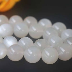 Natural AAA Genuine Moonstone Beads,6mm 8mm 10mm Moonstone Beads,Moonstone beads supply.15 strand image 5