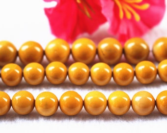 Yellow Jasper Gemstone Round Beads,6mm 8mm 10mm 12mm Yellow Jasper Smooth Beads Yellow Jasper beads wholesale supply,15&quot; strand