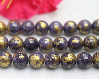 purple gold jade beads,Mountain Jade beads,Malaysian Jade Beads,6mm 8mm 10mm 12mm Smooth Round Beads,Candy Jade Beads 15&quot; per strand