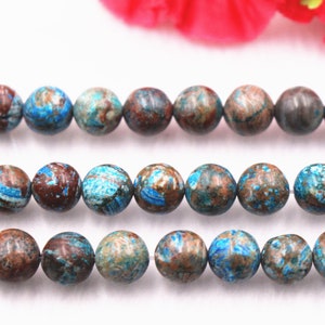 6mm 8mm 10mm 12mm Natural Blue Pattern Agate Smooth Round Beads,Blue Pattern Agate Beads,Agate beads wholesale.15&quot; strand