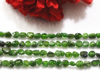 Natural Green Peridot beads 6x8mmPeridot Nugget Beads,Peridot Beads Wholesale,supply,15" strand