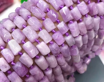 AAA Natural Kunzite Beads 6x10mm 6x8mm 9-12mm 12mm irregular Kunzite Beads wholesale supply,15" strand DIY Accessories