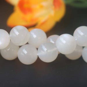 Natural AAA Genuine Moonstone Beads,6mm 8mm 10mm Moonstone Beads,Moonstone beads supply.15 strand image 3