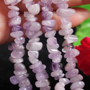 Natural Lavender Amethyst Chip Nugget Beads,Chip beads,About 4-12mm Lavender Quartz Chip Beads,Quartz Chip beads supply.34&quot; strand