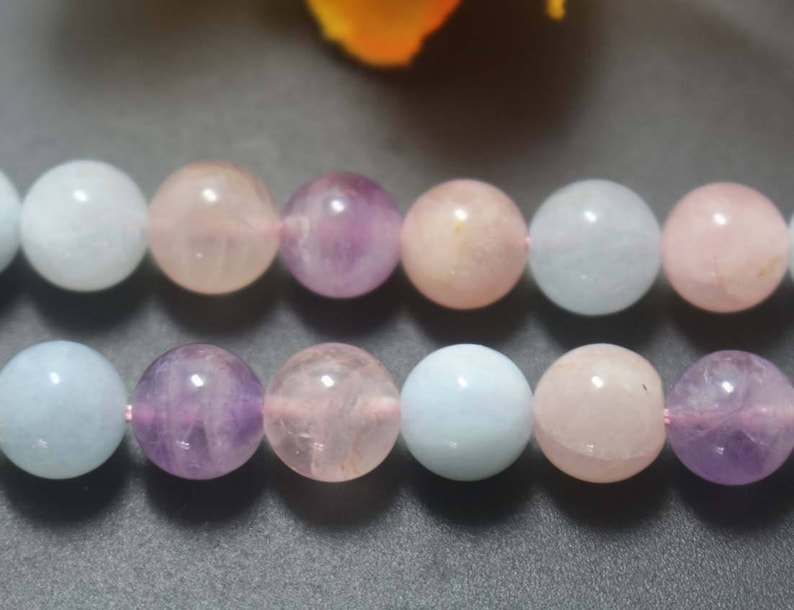 Natural Lavender Quartz Beads,6mm 8mm 10mm 12mm Dream Purple Quartz Beads,Smooth Round beads supply.15 strand