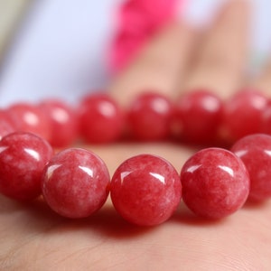 Beaded Bracelets,Rhodochrosite Beads Bracelet,Rhodochrosite Bracelet,Bracelet wholesale,Gift Jewelry,Beads Bracelet Supply