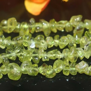 Natural A Peridot Chip Beads,Chip beads,About 4-12mm Peridot Chip Nugget Beads,Peridot beads supply.34&quot; strand