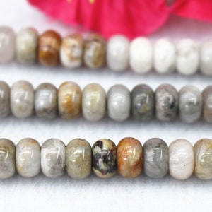Natural Crazy Lace Agate Beads,4x6mm 5x8mm Crazy Lace Agate Rondelle Beads,Agate beads wholesale supply,15&quot; strand