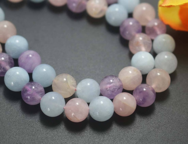 Natural Lavender Quartz Beads,6mm 8mm 10mm 12mm Dream Purple Quartz Beads,Smooth Round beads supply.15 strand