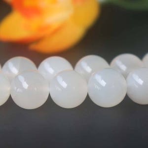 Natural AAA Genuine Moonstone Beads,6mm 8mm 10mm Moonstone Beads,Moonstone beads supply.15 strand image 2