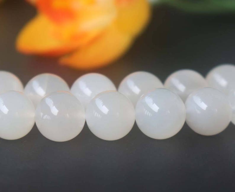 Natural AAA Genuine Moonstone Beads,6mm 8mm 10mm Moonstone Beads,Moonstone beads supply.15 strand image 2