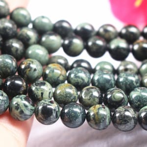 6mm 8mm 10mm 12mm Kambaba Jasper Smooth Round Beads,Kambaba Jasper Beads,Jasper beads wholesale.15&quot; strand