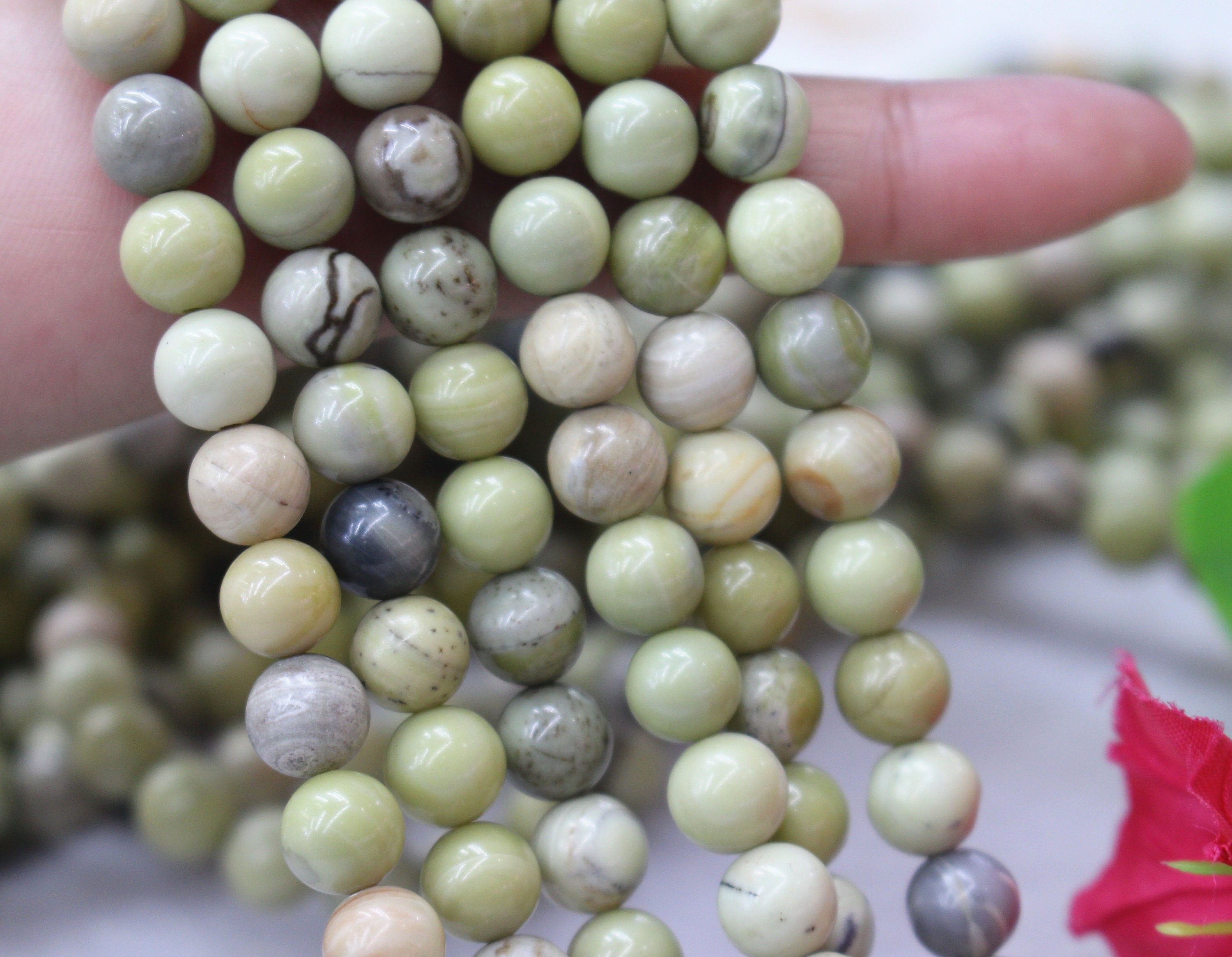 Natural Butter Jade Smooth and Round Beads6mm 8mm 10mm 12mm Etsy