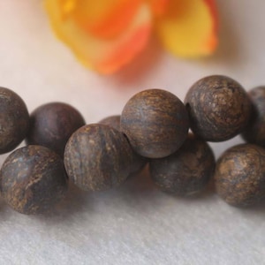 Natural Frosted Bronzite Beads,4mm 6mm 8mm 10mm 12mm Matte Gemstone round beads,diy beads supply.15&quot; strand