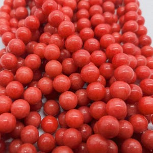 orange Mountain Jade smooth round Beads,4mm 6mm 8mm 10mm 12mm Candy Jade Beads,Jade Beads 15&quot; strand DIY Accessories