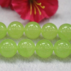 Green Malay jade Beads, smooth round Beads,4mm 6mm 8mm 10mm 12mm Malay Jade Beads 15&quot; per strand