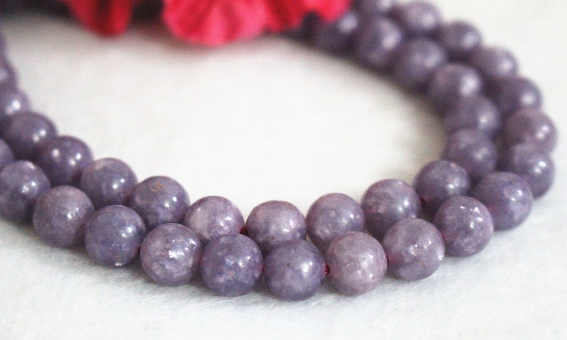 Natural purple Tourmaline Beads,6mm 8mm 10mm 12mm purple Tourmaline Smooth and Round Beads,Tourmaline Beads.15 strand