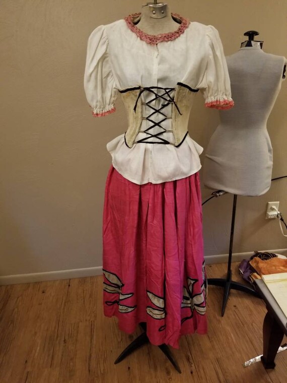 1930s corset costume