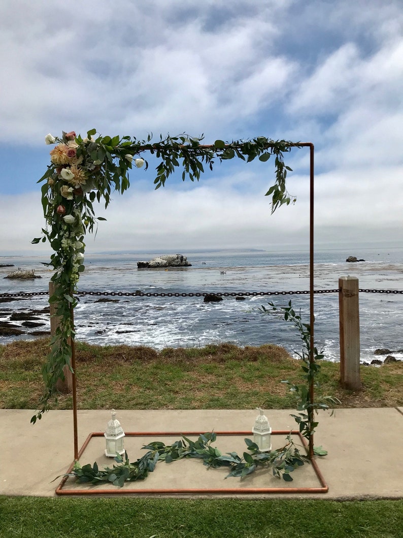 Copper Wedding Arch Etsy
