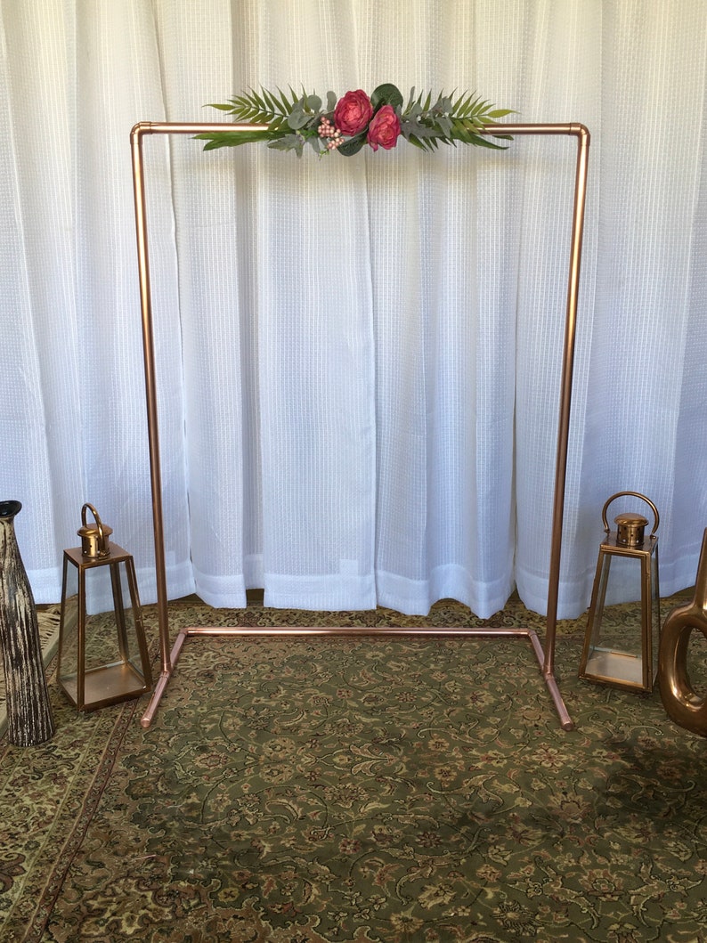 Seating Chart Stand Copper Arch Copper Seating Arch Small Etsy UK