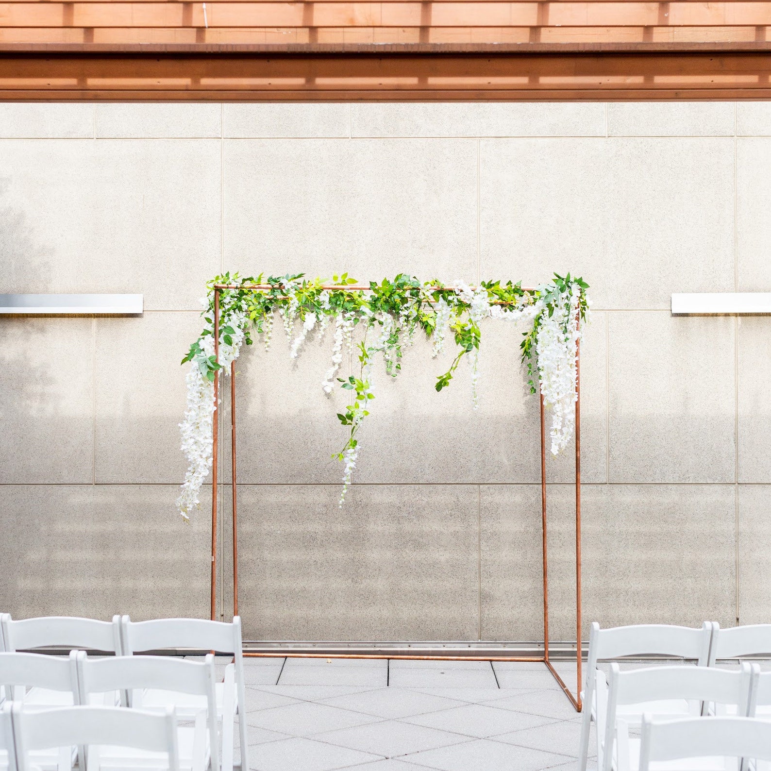 Chuppah Copper Chuppah Chuppah Kit Ceremony Arch Copper Etsy