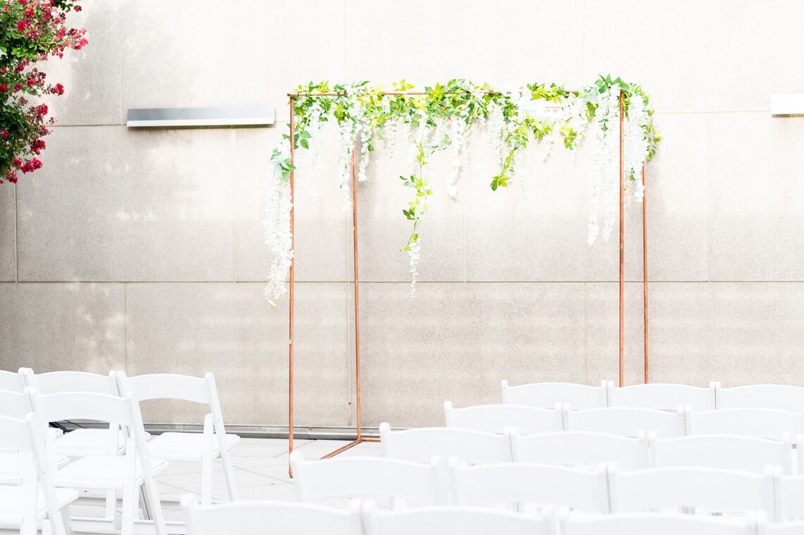 Chuppah Copper Chuppah Chuppah Kit Ceremony Arch Copper Etsy