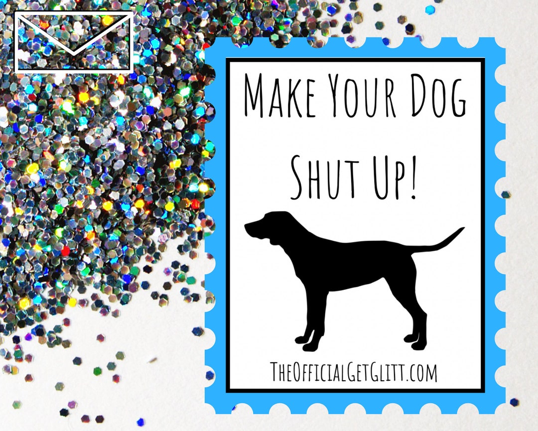 Glitter Bomb Letter Joke Mail Make Your Dog Shut up Glitter Etsy