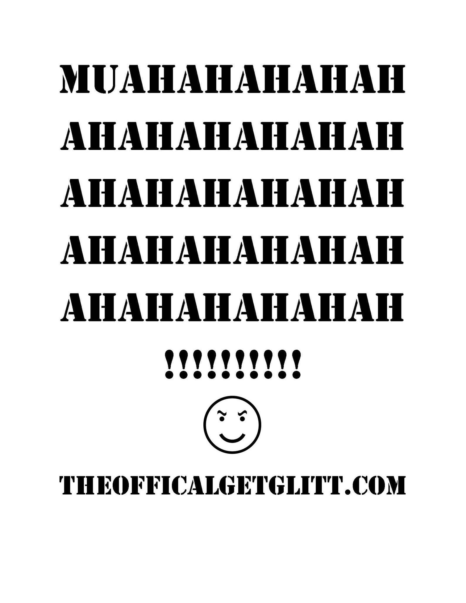 Glitter Bomb Letter Joke Mail MUHAHAHAHAHAHAHAHAHAHAHAHA Anonymous Prank Etsy