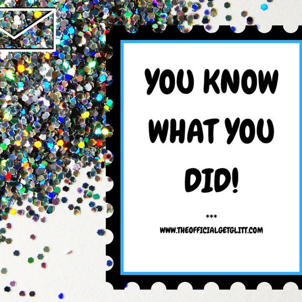 Mail Glitter Bomb Etsy