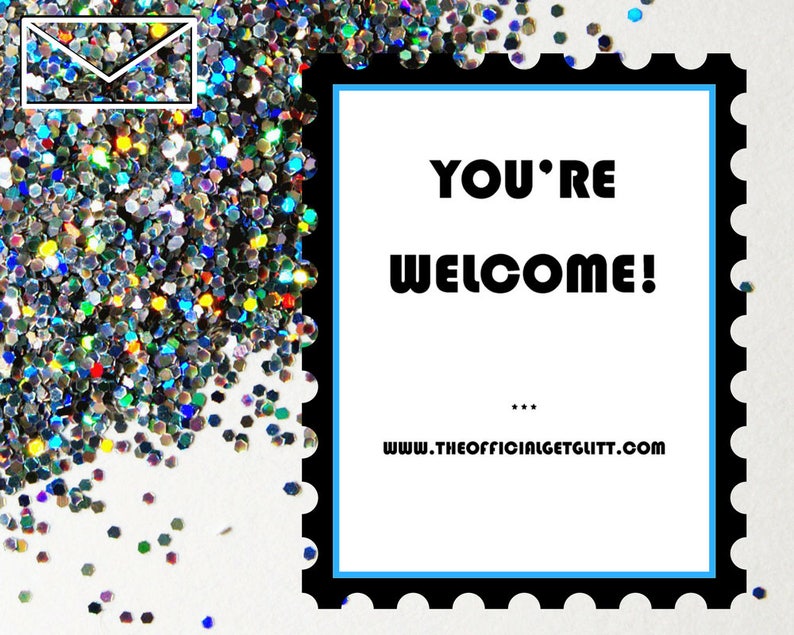 Glitter Bomb Letter Joke Mail You're Anonymous Etsy