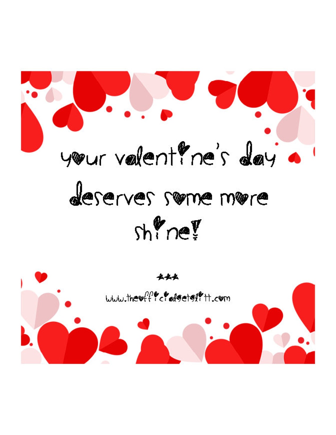 Glitter Bomb Letter Joke Mail Your Valentine's Day Deserves Some More