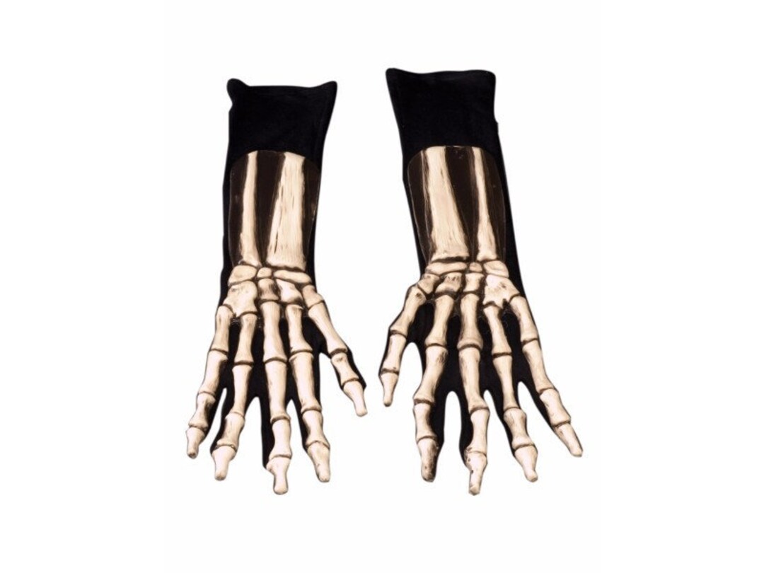 Skeleton Gloves Hands Etsy