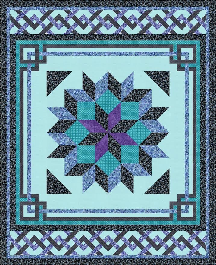 Carpenters Square Quilt Pattern Northcott Shimmer Timeless Etsy